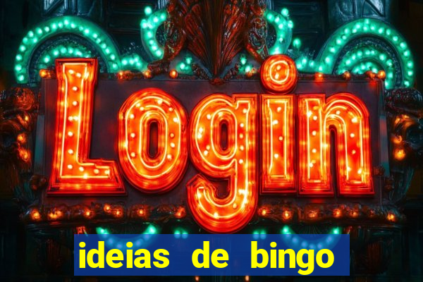 ideias de bingo para o natal